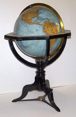 Biedermeir Tall Table Globe