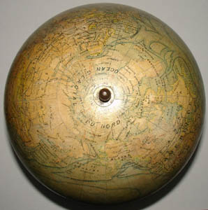 J. Forest 9-inch terrestrial table globe