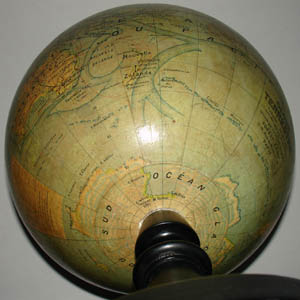 J. Forest 9-inch terrestrial table globe