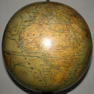 J. Forest 9-inch terrestrial table globe