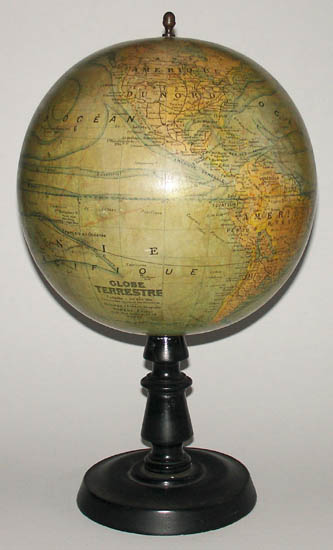 J. Forest 9-inch terrestrial table globe