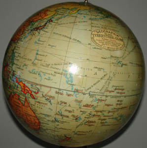 Geographia 10-inch Terrestrial Table Globe