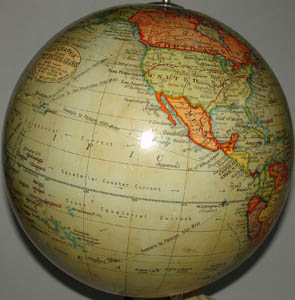 Geographia 10-inch Terrestrial Table Globe