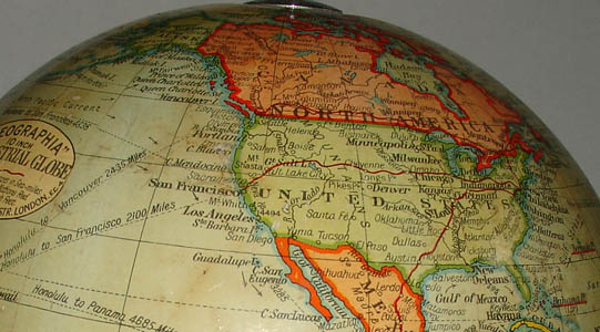 Geographia 10-inch Terrestrial Table Globe