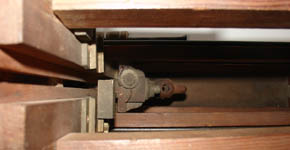 Detail of model from top