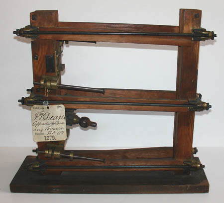 Tobacco press patent model