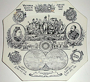 Queen Victoria Jubilee Plate