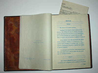 Israeli-Syrian Armistice Agreement  opened