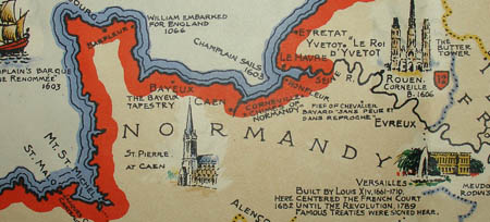 Detail of Normandy