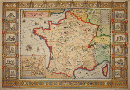 The Picture Map of France