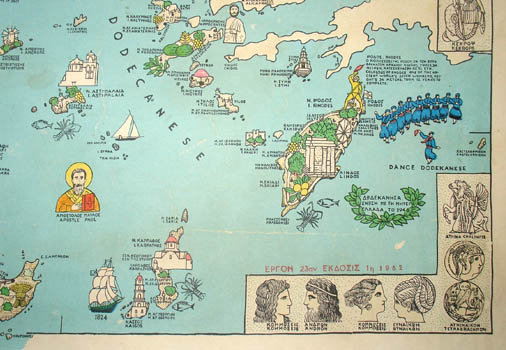 Encyclopedic Map of Greece
