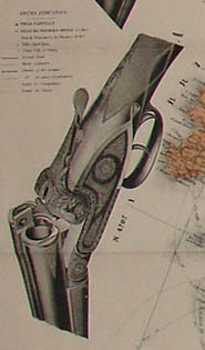 Detail of gun illustration