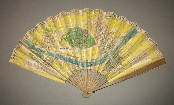 Le Pratique, Utile et Agreable Guide Eventail de l'Exposition Universelle de Paris 1900