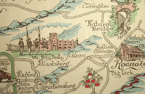 A Map of the Appalachian Region