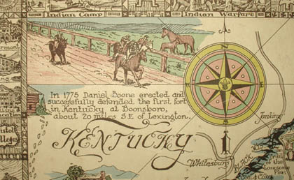 A Map of the Appalachian Region