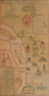 Historical Map of Virginia