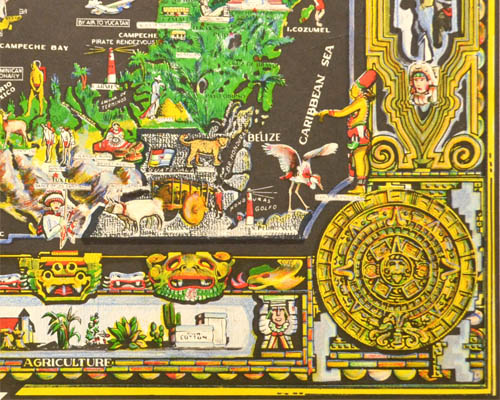 Colortext Story Map of Mexico Detail