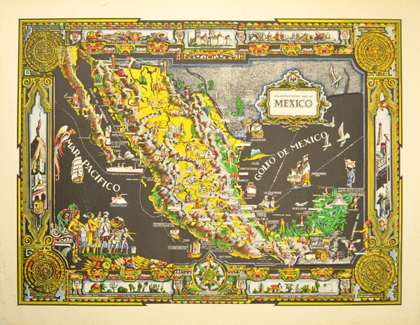 Colortext Story Map of Mexico
