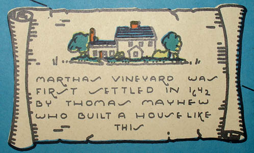 Map of Martha's Vineyard