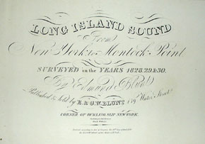 Long Island Sound From New York to Montock Point