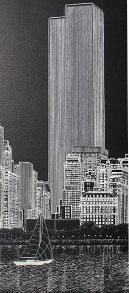 Detail of skyscraper