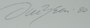 Duchein signature