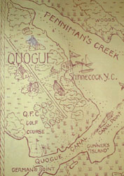 detail of Quogue Yacht Club