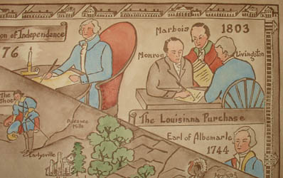 Detail of Albemarle Map