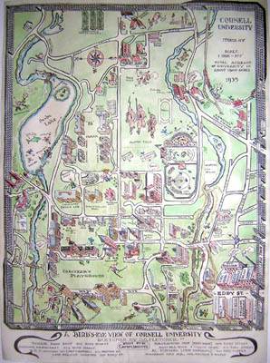 Cornell Pictorial Map
