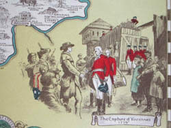 Indiana Hoosier Pictorial Map