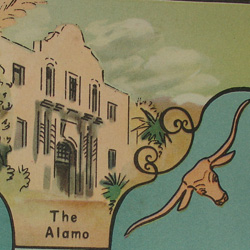 Texas Brags Map