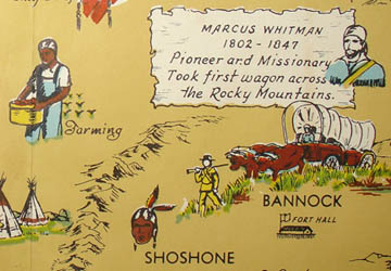Detail of map