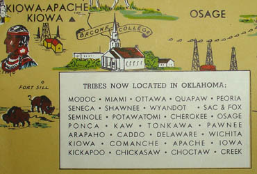 Detail of map
