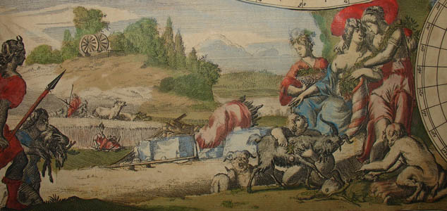 Detail of Allegory of Earth