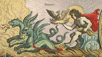 Detail of Ingnis (fire)
