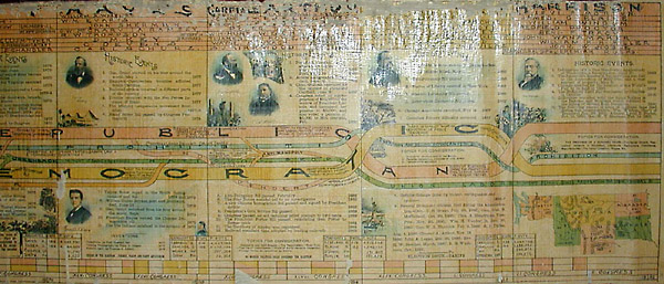 Map on Rollers detail