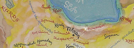Detail of map