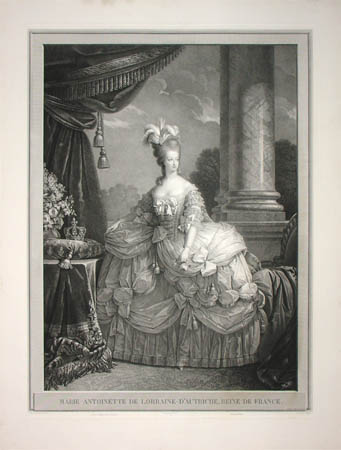 Portrait of Marie Antoinette