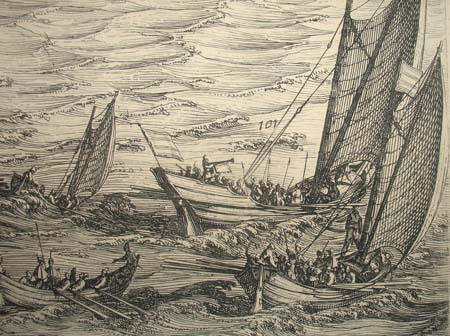 Siege of La Rochelle detail
