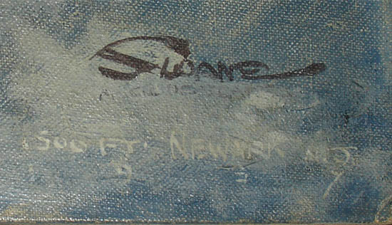 Eric Sloane Painting, Oakland