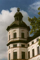 Armillary on castle roof