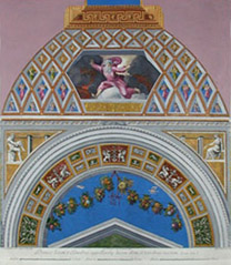 Raphael loggia print