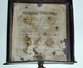 detail: drawer label