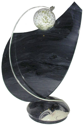 marble and alabaster trophy