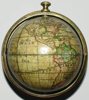 Ferguson pocket globe detail