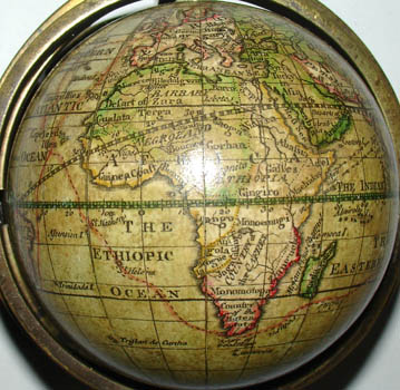 Ferguson pocket globe detail
