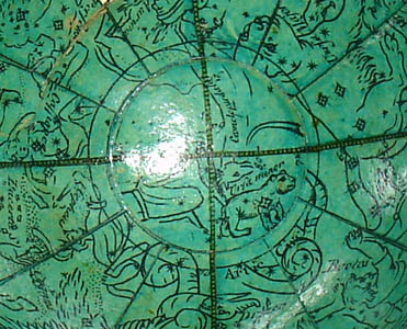 Nicolas Lane pocket globe detail