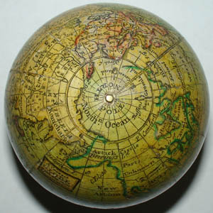 Correct Globe pocket globe detail