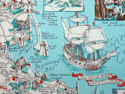 Pictorial Map, Cape Cod