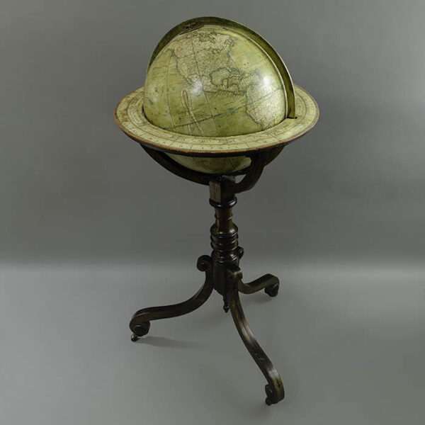 G.F. Cruchley 12-Inch Terrestrial Floor Globe